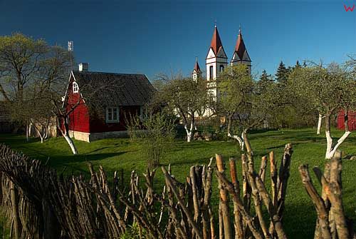 Litwa-Aukstadvaris. Kościół parafialny.